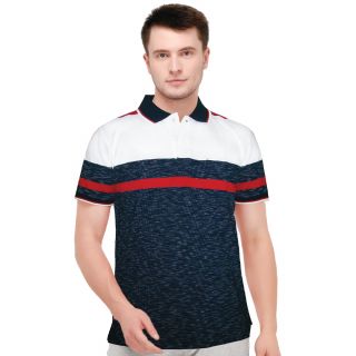 Bumchums 2047 Men's Stripe Polo T-Shirt Pack Of 1