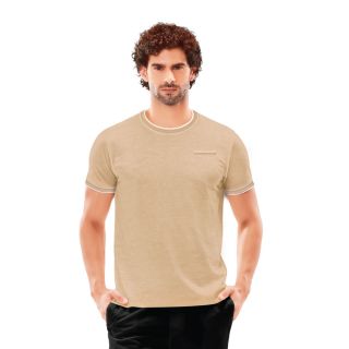 Bumchums CREW NECK 2078 Men’s T-Shirt | Soft Jacquard Fabric | Modern Fit Casual Tee