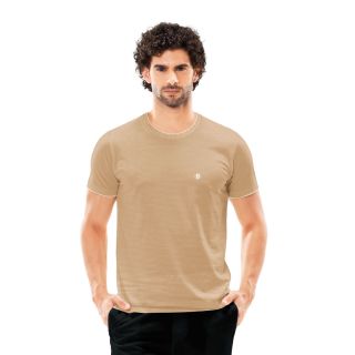 Bumchums CREW NECK 2079 Men’s T-Shirt | Soft Jacquard Fabric | Modern Fit Casual Tee