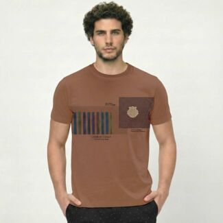 Bumchums CREW NECK 2084 Men’s T-Shirt | Cotton Elastane Fabric | Modern Fit Casual Tee