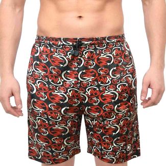 Bumchums Mercerised Printed Bermuda With Zip Assorted Print Pack Of 1
